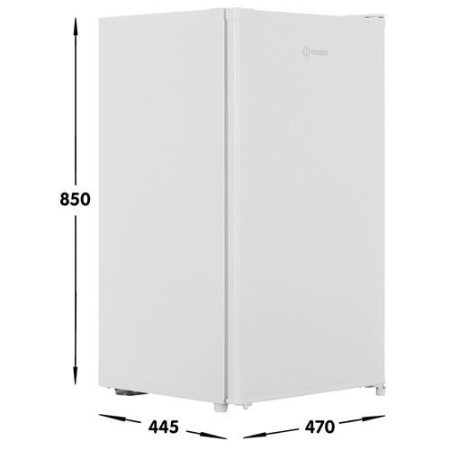 Холодильник компактный   Indesit IFDR 92 W белый