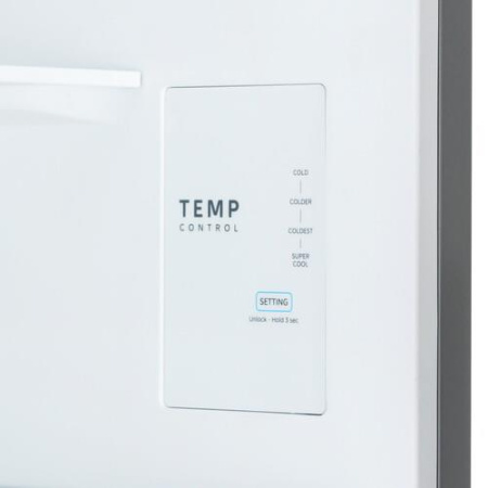 Холодильник с морозильником   Midea MDRB548MMF46 серебристый