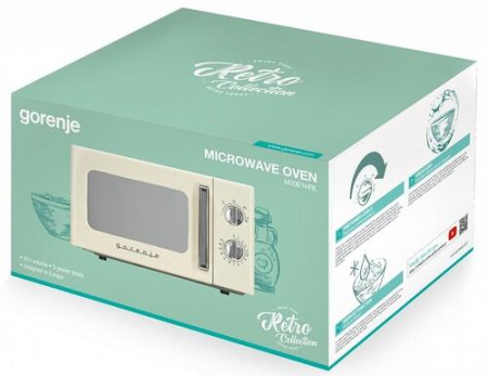 Микроволновая печь Gorenje MO20E1HRL бежевый