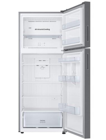 Холодильник с морозильником   Samsung RT42CG6000S9WT серебристый