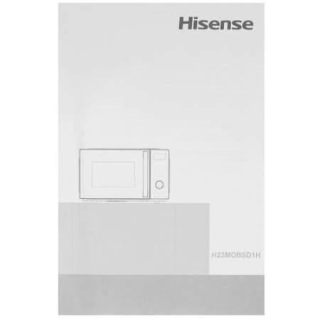Микроволновая печь Hisense H23MOBSD1H черный