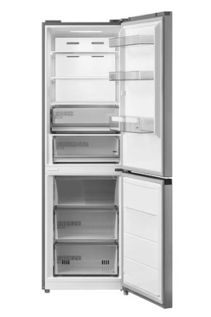 Холодильник с морозильником   Midea MDRB471MGF46O серебристый