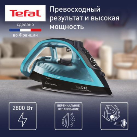 Утюг-отпариватель Tefal FV6832E0 черный
