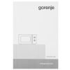 Микроволновая печь Gorenje MO20E1HRL бежевый
