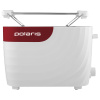 Тостер Polaris PET 0720 700Вт белый/красный