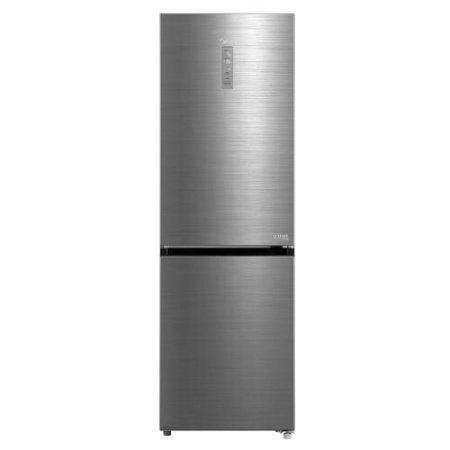 Холодильник с морозильником   Midea MDRB471MGF46O серебристый