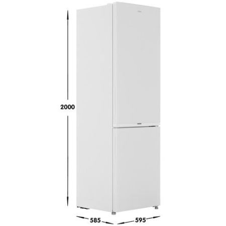 Холодильник с морозильником   Candy CFN6200W белый