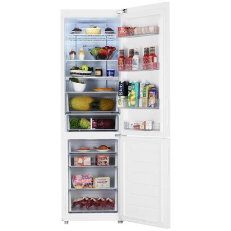 Холодильник с морозильником   Haier C4F640CWU1 белый