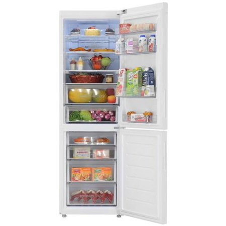 Холодильник с морозильником   Haier C4F637CWRGU1 белый
