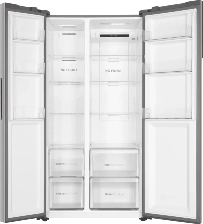 Холодильник Haier HRF541DM7RU серебристый