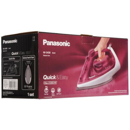 Утюг Panasonic NI-S430RTV красный