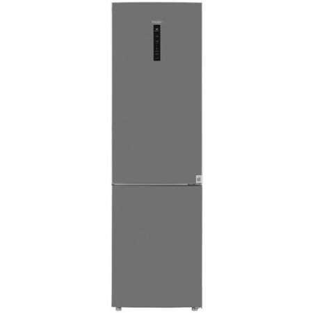 Холодильник с морозильником   Haier C4F640CXU1 серебристый