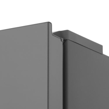 Холодильник с морозильником   Midea MDRB599MMF46 серебристый