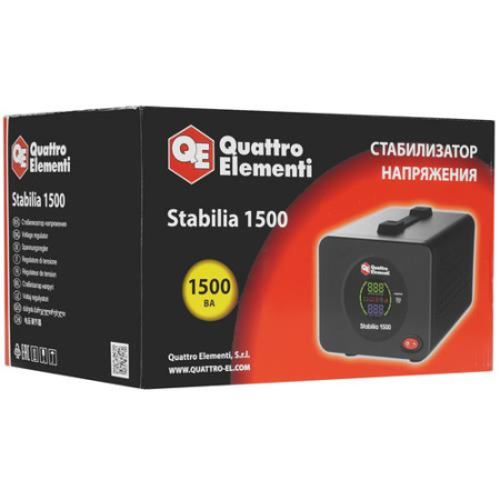 Стабилизатор напряжения Quattro Elementi Stabilia 1500