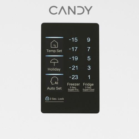Холодильник с морозильником   Candy CFN6200WD белый