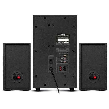 Колонки Sven MS-2250 2.1 черный 80Вт