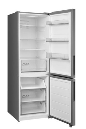 Холодильник с морозильником   Midea MDRB548MMF46 серебристый