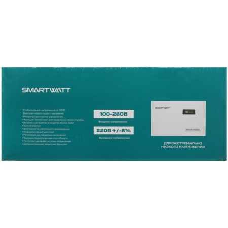 Стабилизатор напряжения SMARTWATT AVR SLIM 12000RW