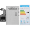 Холодильник с морозильником   Candy CFN6185B черный