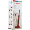 Вертикальный пылесос  Bosch BBHF214R  красный