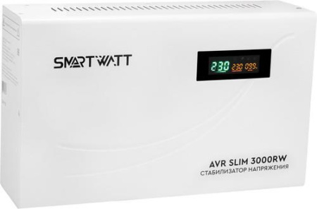 Стабилизатор напряжения SMARTWATT AVR SLIM 3000RW