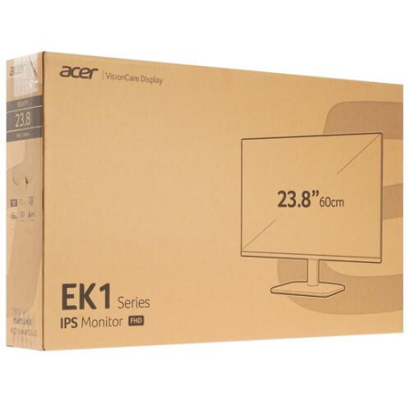 23.8" Монитор Acer EK241YEbi черный