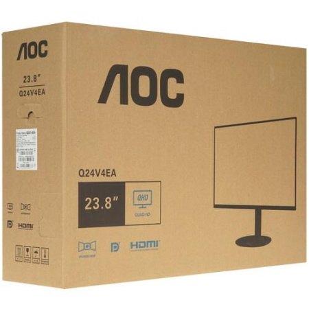 23.8" Монитор AOC Q24V4EA черный