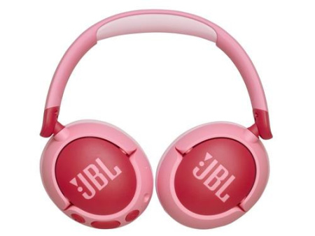Беспроводные/проводные наушники JBL JR470NC  розовый 2025