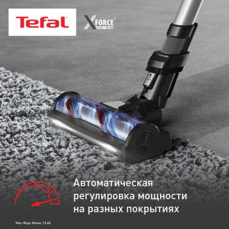 Вертикальный пылесос  Tefal Aqua TY9AC1WO  синий