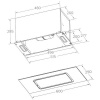 Вытяжка полновстраиваемая Haier HVX-BI652GW белый/белый