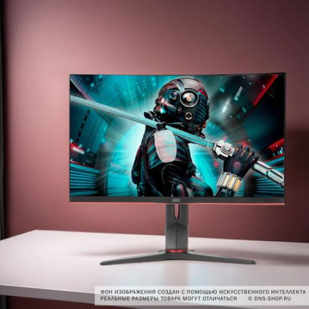 27" Монитор AOC CQ27G2U/BK черный