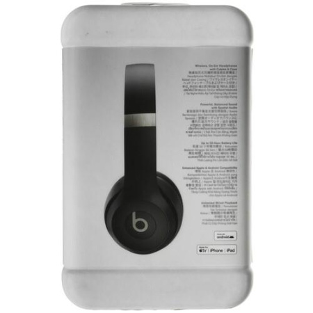 Беспроводные/проводные наушники Beats Solo 4 черный