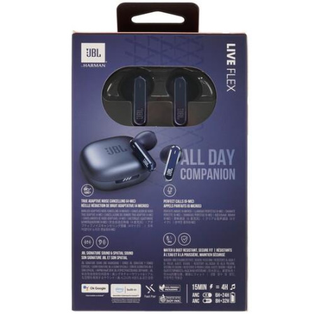 Наушники TWS JBL Live Flex  синий 2023