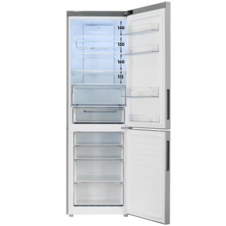 Холодильник с морозильником   Haier C4F637CFMRGU1 серебристый