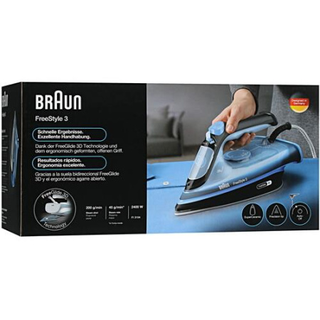 Утюг Braun FreeStyle 3 FI3194BK синий