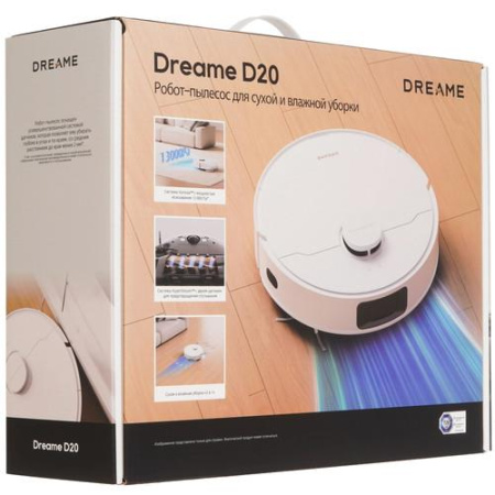 Робот-пылесос Dreame D20 белый
