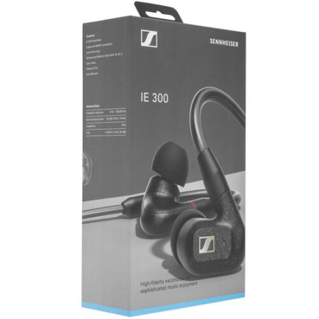 Проводные наушники Sennheiser IE 300  черный 2021