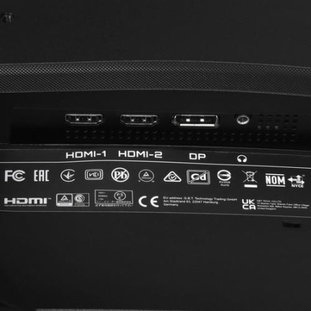 27" Монитор GIGABYTE GS27FC черный