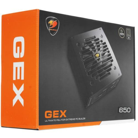 Блок питания Cougar GEX650 [31GE065002P01] черный