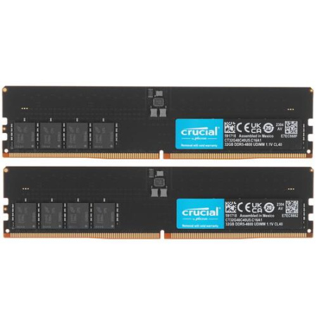 Оперативная память Crucial [CT2K32G48C40U5] 64 ГБ
