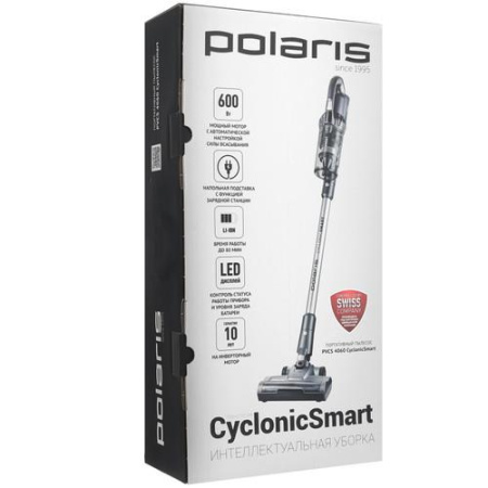 Вертикальный пылесос  Polaris PVCS 4060  черный