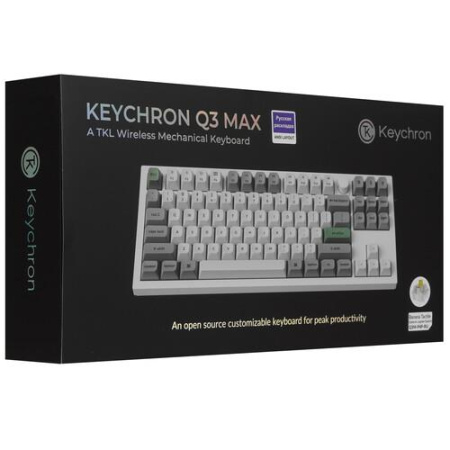 Клавиатура  проводная + беспроводная Keychron Q3 Max