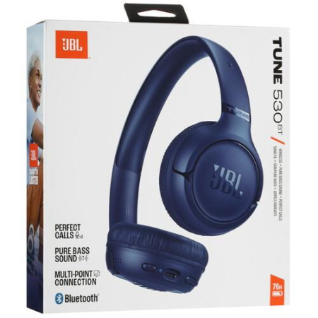 Беспроводные наушники JBL Tune 530BT  синий 2025