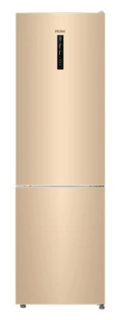Холодильник с морозильником   Haier CEF538CGG золотистый