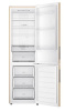Холодильник с морозильником   Haier CEF538CGG золотистый
