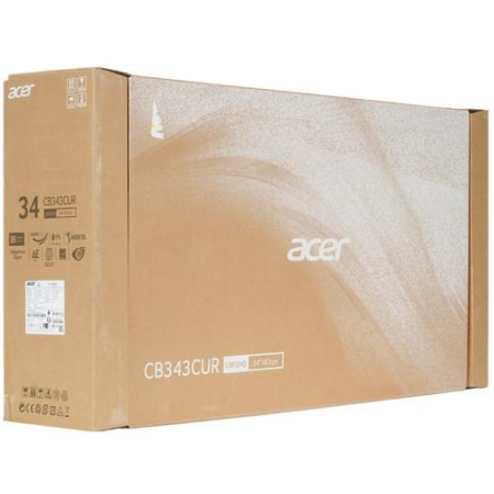 34" Монитор Acer Vero CB343CURbemiiphuzx черный