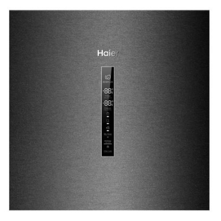 Холодильник с морозильником   Haier C4F637CBFRGU1 черный