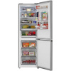 Холодильник с морозильником   Midea MDRB471MGF46O серебристый