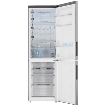 Холодильник с морозильником   Haier C2F636CXMVU1 серебристый