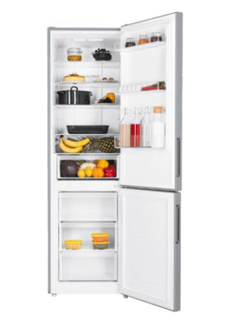 Холодильник с морозильником   Haier CEF537ASG серебристый